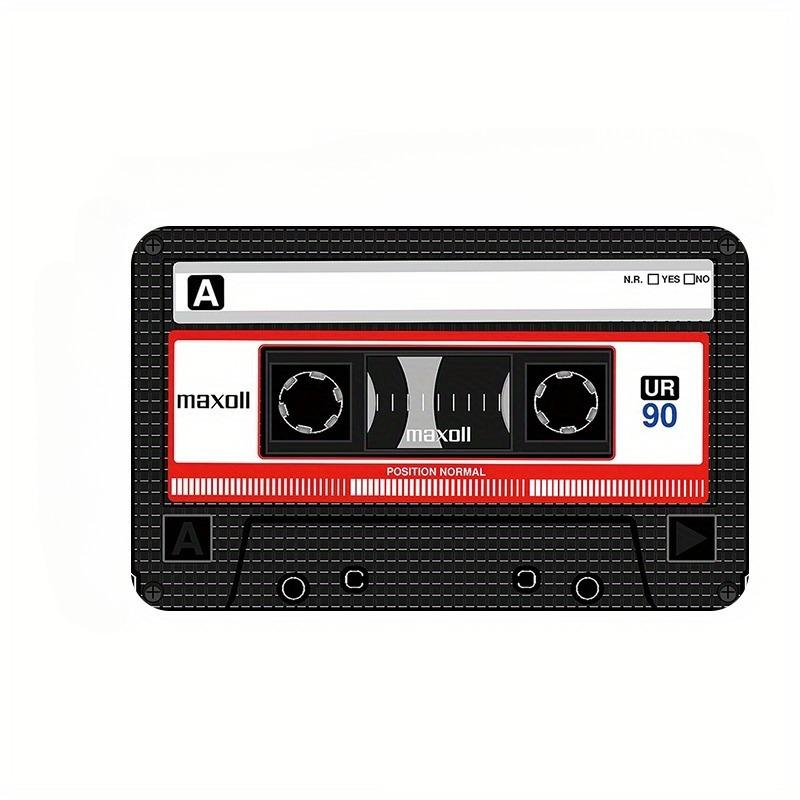 1pc Retro Cassette Tape Doormat Non-Slip Polyester Mat, for Entryway, Kitchen, Home Decor, Entryway Mat | Playful Interior Mat