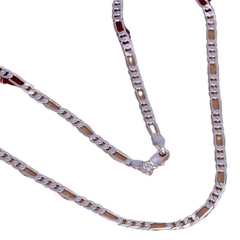 4 mm, drei Räume und eine Halskette, Schmuck-Seitenkette, eine große Anzahl von Halsketten.