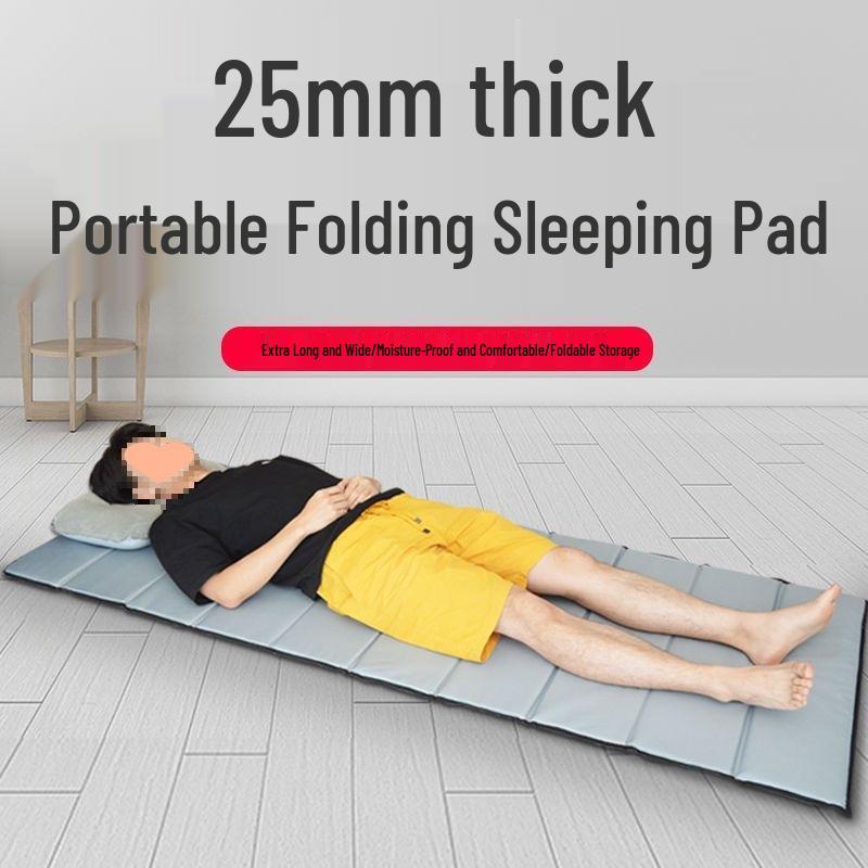 Verdickte faltbare Campingmatte: Feuchtigkeitsbeständig, Isoliert, Wasserdicht, Perfekt für Yoga oder Nickerchen im Büro