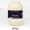 4-Ply Combed Milk Cotton Yarn Ball for Babies – Soft Cotton Spun Yarn