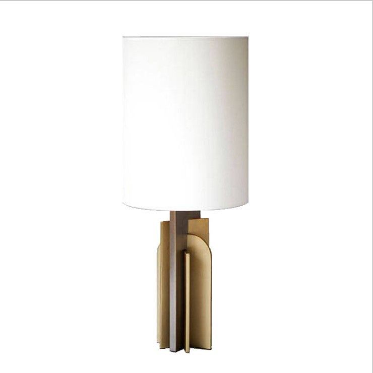 Modern light luxury living room, bedroom, bedside, Chinese-style simple study, studio, designer model room, creative table lamp