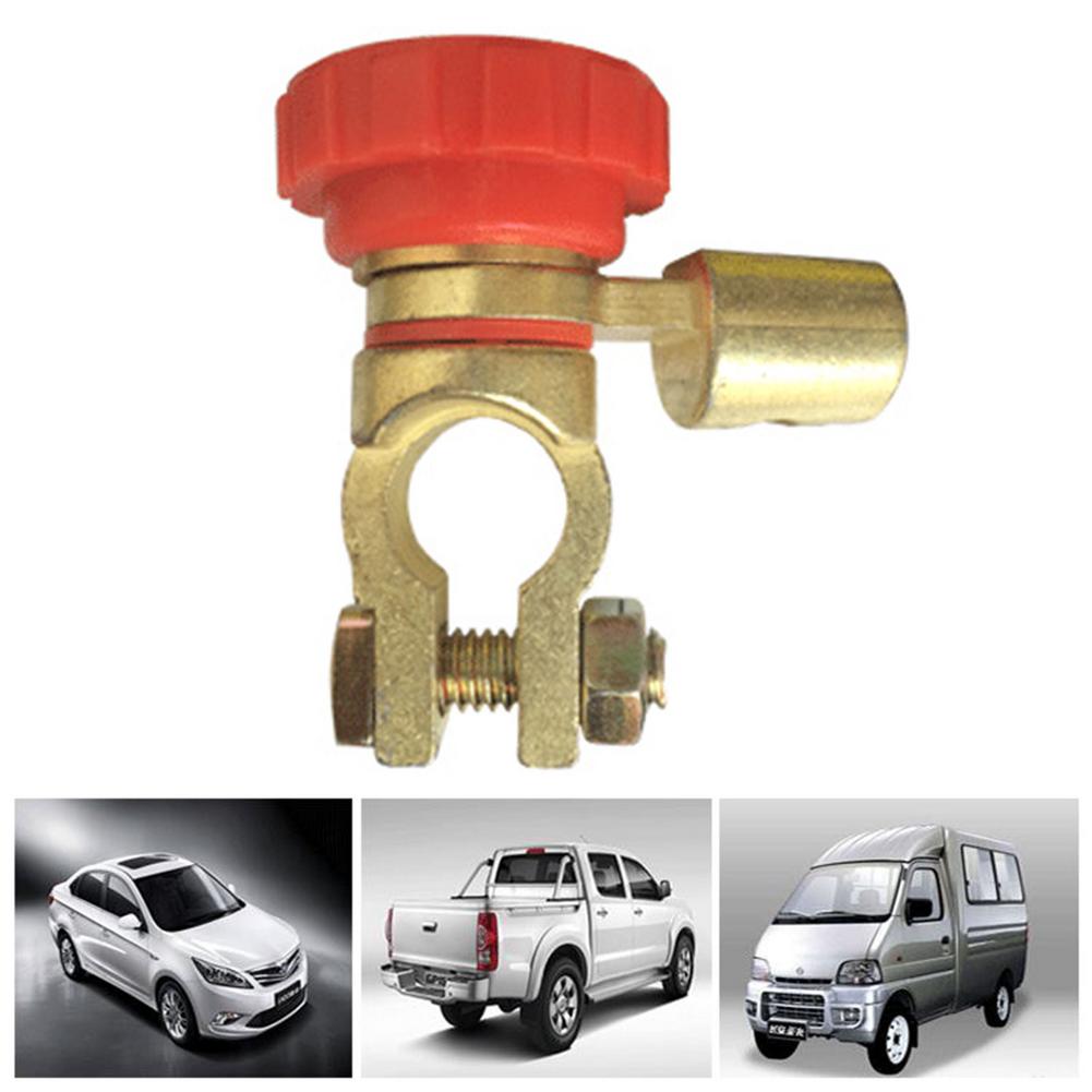 Car Power Switch Top Post Battery Disconnect Switch Anti Leakage Battery Cut Off Switch For Vehicles Power Quick Disconnect