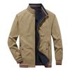 Men's Sports Jacket, Double-sided Stand Up Collar Jacket, Casual and Fashionable Color Blocked Jacket, Men's Jacket