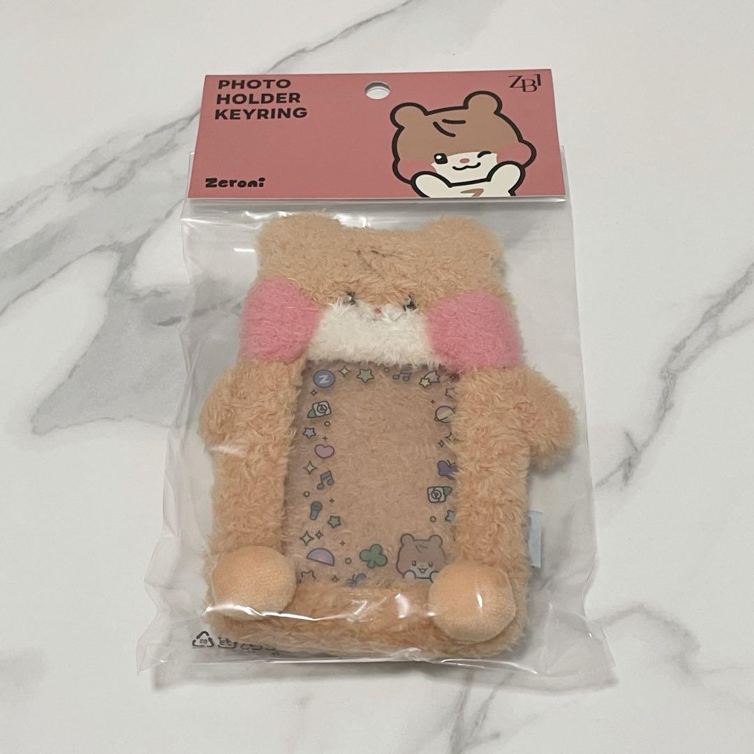 

[USED] zeroni Hanbin Photo Holder Key Ring Trading Card Case