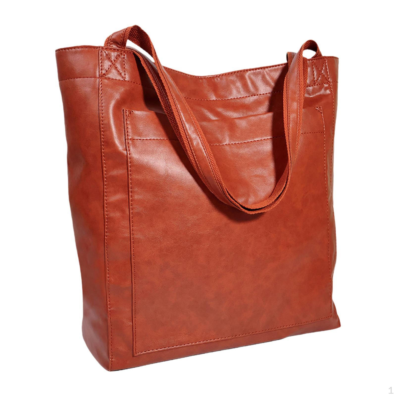 Женская сумка через плечо Элегантная карманная сумка для работы шопинга поездок на работу и обратно на открытом воздухе коричневый 2489₽