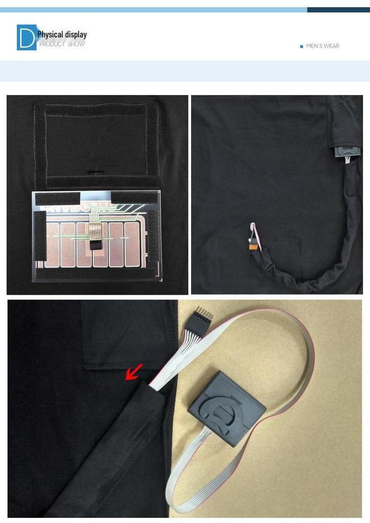 Voice-Activated Luminous T-shirt for Performances and Promotions