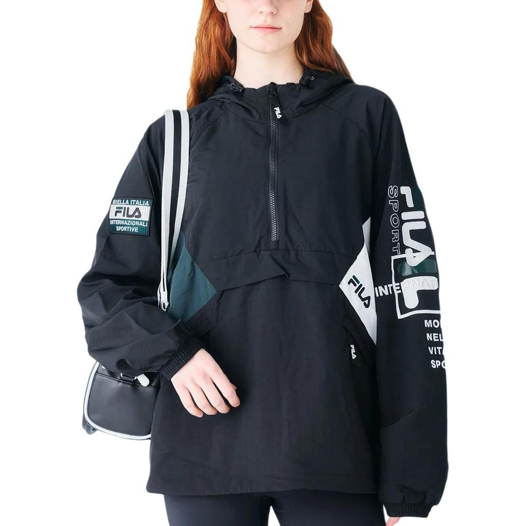 Men's FILA Jackets Men's Black Hooded (Non-detachable) Moderate Other
