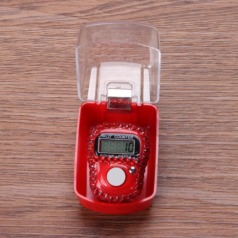 Diamond-Set Tally Counter Ring