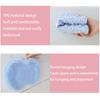 1 Piece Silicone Bath Massage Mat, Foot Bath Mat, Bathroom Wall-mounted Back Washer Foot Massage Mat Foot Massager Back Washer
