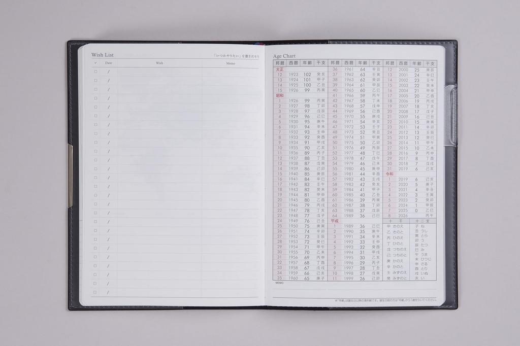 641 Diary Takahashi Shoten 2025 Edition April Start Monday Start Weekly Navy B6 T'Direction