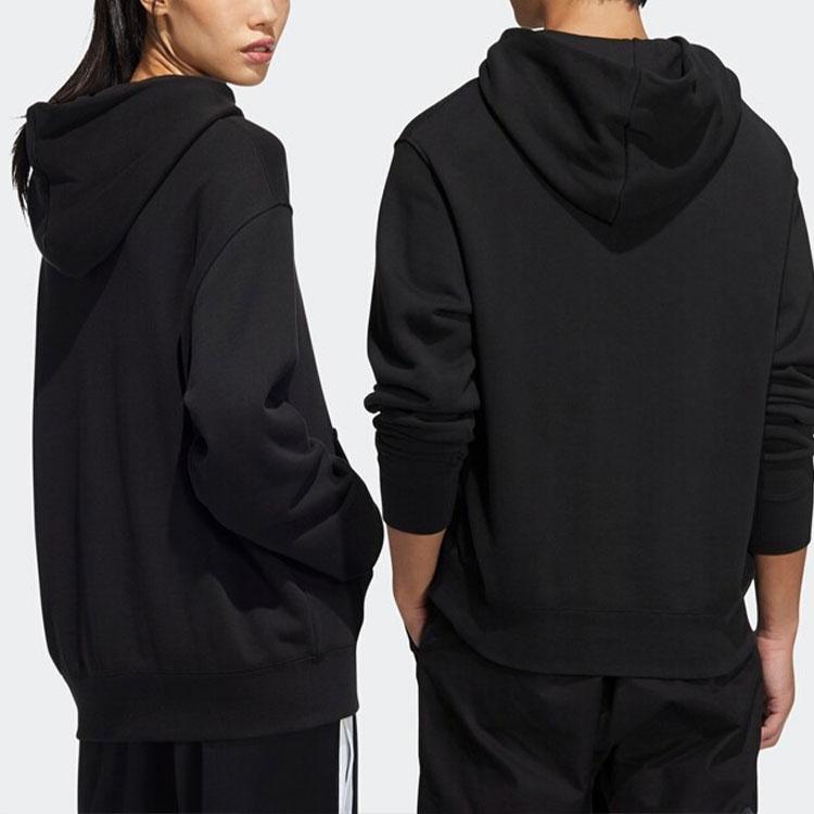 Adidas Originální mikina s logem Trefoil Bear Pánská mikina Černá HL4103