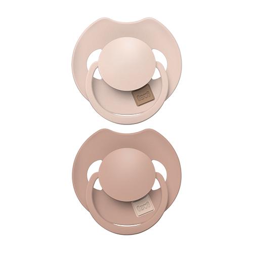 LOVI 34/407 Dynamic silicone pacifier Primr 18+m 2 pcs Nude/Bush