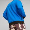 Puma Clydes Closet Pullover Color Block Digital Print Long Sleeve Sweatshirt Men Sweatshirt Racing-Blue 622034-01