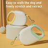 Retractable Dog Leash 16Ft Long Dog Walking Leash with One-Handed Brake Strong Nylon Pet Lead for Small Medium Dogs Cats