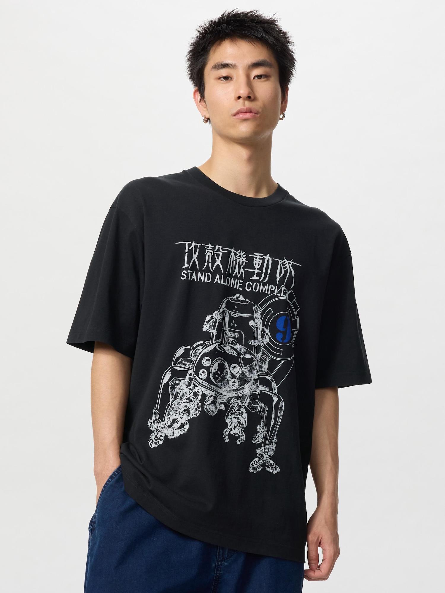 

Uniqlo Япония Sf Аниме Ut Призрак В Доспехах Расслабьтесь 09 BLACK/XS