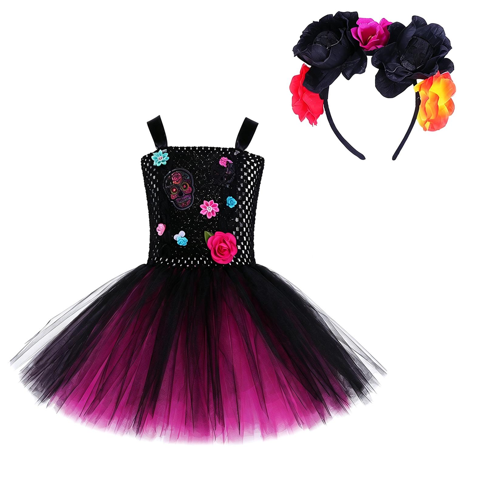 Kids Halloween Witch and Costume Set for Dress Up and Party L красный