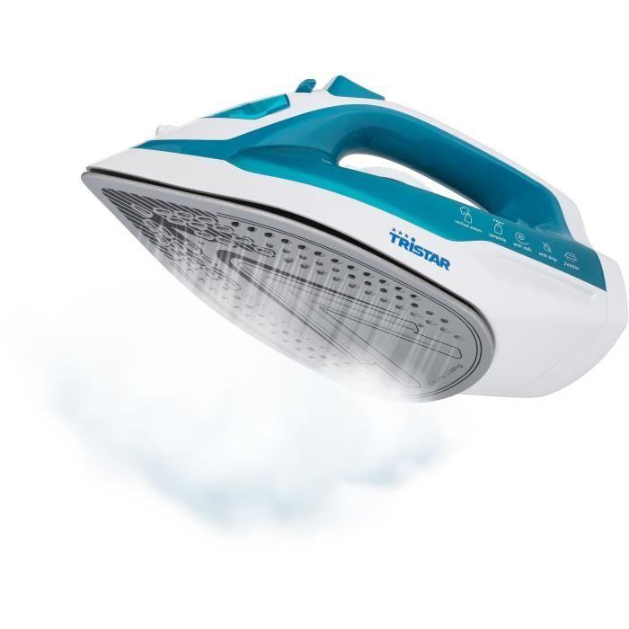 TRISTAR ST-8320 Fer À Repasser Avec Vapeur Continue 2600W Semelle céramique-Vapeur Réglable-25 G/min