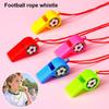10Pcs Random Color Football Whistle 2 Styles Children's Whistle Toys Coach Whistle  Boys Girls
