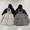 Womens Short Puffer Coat With Hood Slim Fit White Duck Down Winter Warm Outerwear