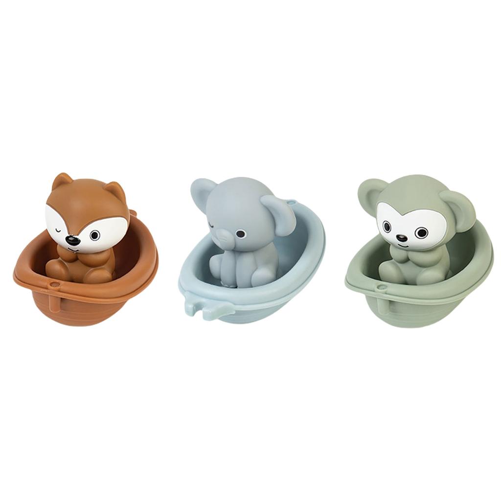 Multipurpose Baby Bath Toy Without Hole Lovely Animal Set Designs for Babies 6 To 12 Months Fun Bathtub and Pool Play