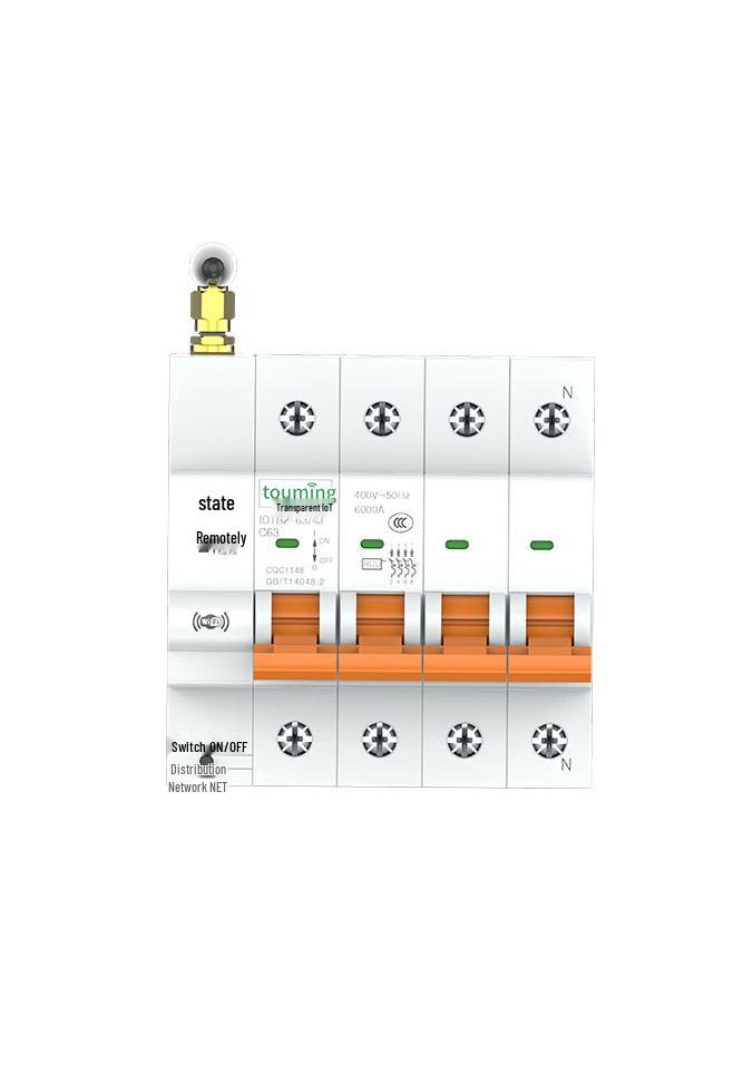 4G IoT Smart Circuit Breaker with Remote Control & Voltage Protection