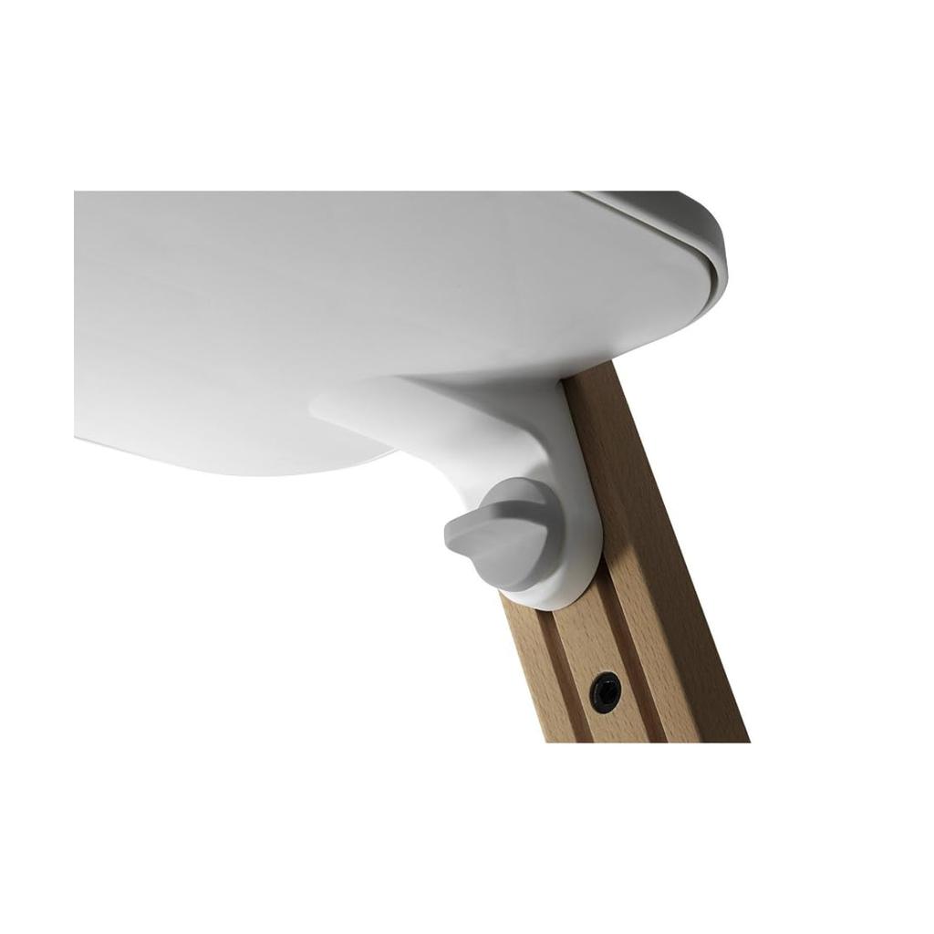 Stokke Steps Baby High Beech with Footrest and Adjustable Comfortable and Product 349701 Chair, Natural, Backrest, Functional, Number