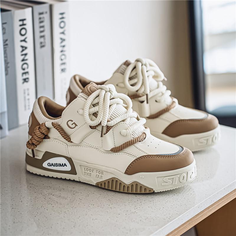 Scarpe da ginnastica comode, traspiranti, alla moda, per studenti e ragazzi, casual, quattro stagioni, da uomo, con suola morbida.