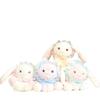 Mini Plush Endearing Rabbit Keychain Doll Soft Toy Colorful Accessory For Bags And Purses