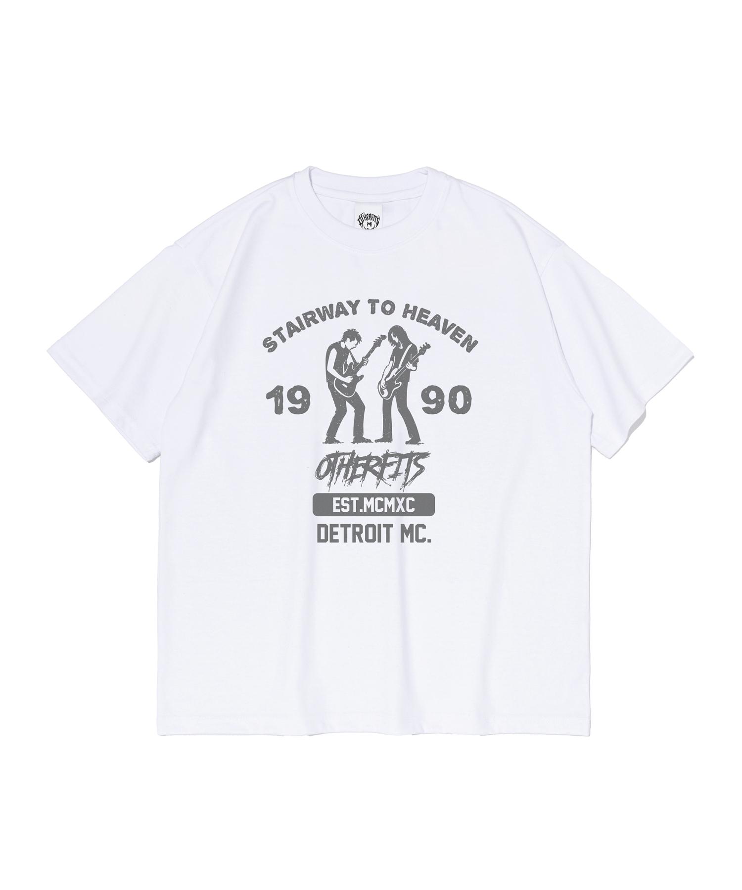 Ader Fits Retro Musician Short Sleeve T-Shirt (White) S