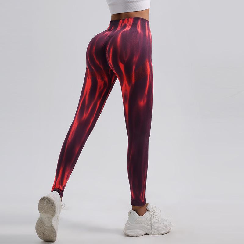 European & American Aurora Hip-Lifting Yoga Pants for Women - Running, Fitness, Training Tights