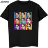 Estate The Office Dwight Schrute Serie TV Maglietta da Uomo Adulto Casual Manica Corta Girocollo T-shirt Hip Hop Top Streetwear