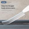 Hard Bristle Crevice Cleaning Brush Cleaning Brush for Bathroom Kitchen Window Household Crevice Brush Scrubber Tool
