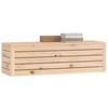 823624 vidaXL Storage Box 109x36.5x33 Cm Solid Pine Wood