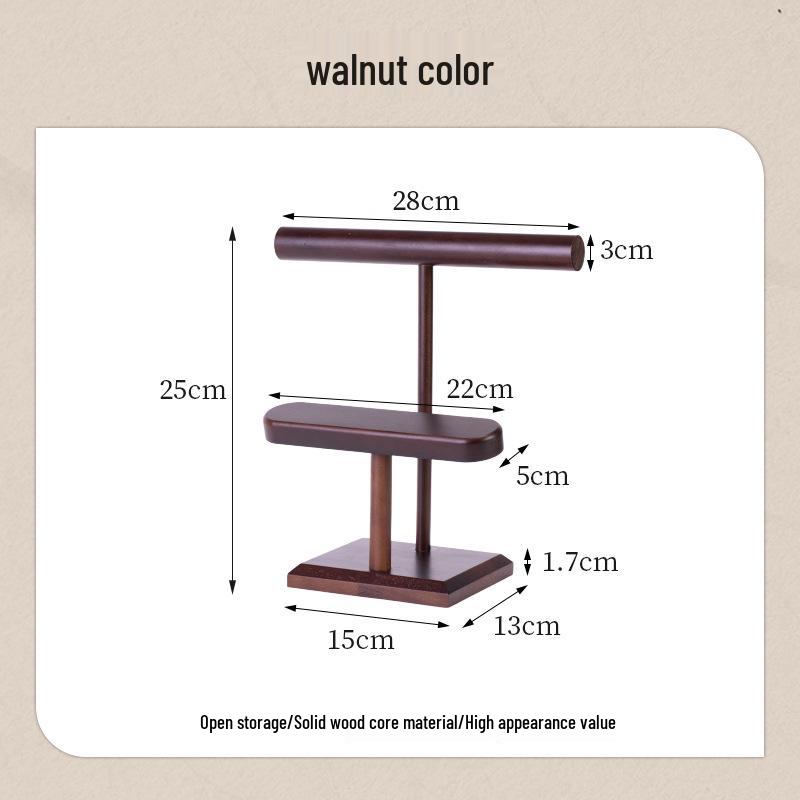 Luxury Solid Wood Watch and Jewelry Display Stand