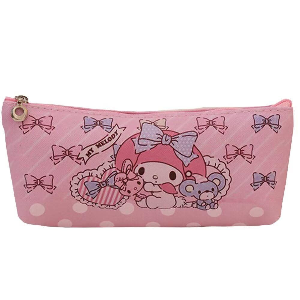 

Пенал My Melody, симпатичный пенал Sanrio, большая вместимость, для детей и взрослых, простой чехол для учеников начальной школы, учеников средней школы, старшеклассников