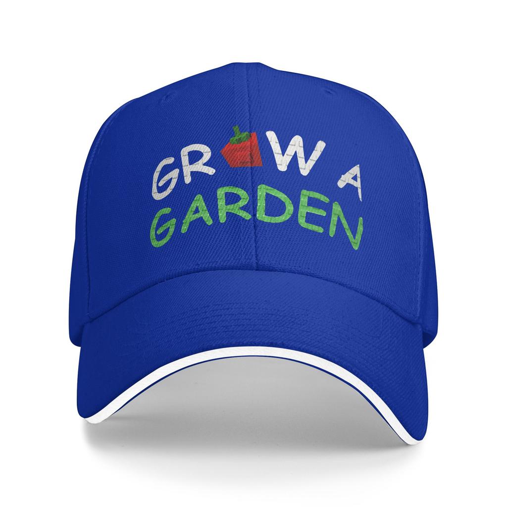 Men Women Grow A Garden Hats Trendy Baseball Cap  Sun Hat Travel Headewear Adjustable