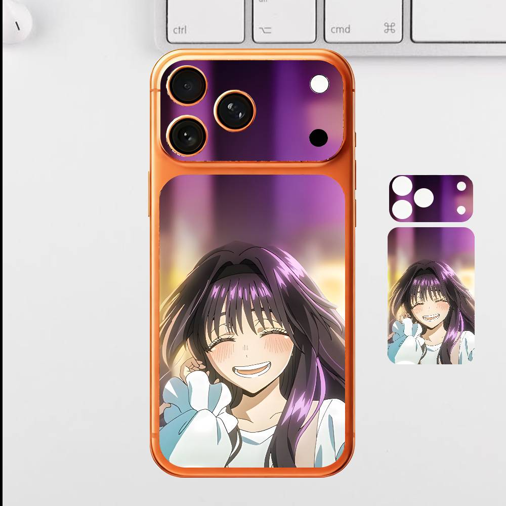 Anime W-Waguri R-Rintaro For IPhone 17 Pro ProMax Full Back Cover Decal Wrap Skin Rear Protective Sticker Film