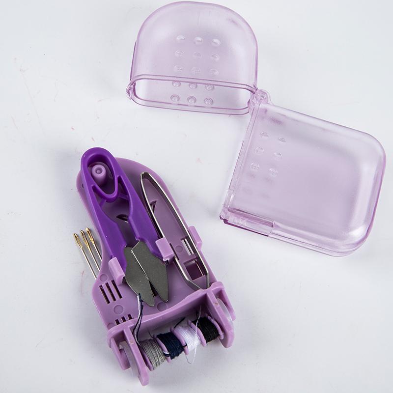 Heimreise-Nähset-Box, exquisite tragbare Mini-Nadel-Nähbox für den Haushalt