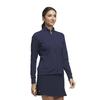 Adidas Womens/Ladies Performance Textured Full Zip Jacket