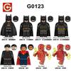 G0123 Seria Superbohaterów Batman Keaton Flash Klocki Budowlane Figurka Zabawka GH0175-0182