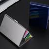 Portable Anti-Theft RFID Blocking Stainless Steel Card Holder for Men & Women