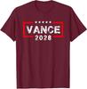 Vance 2028 President Election Campaign US Flag Unisex T-Shirt