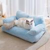Warm Winter Warm Cat Nest Plush Kitten Puppy Sleeping House Soft Cat Bed Sofa  Spring