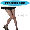 Women's Sweet Ultra-Thin Sheer Pantyhose Stockings Aesthetic Glittering Rhinestones Wing See-Through Tights Leggings
