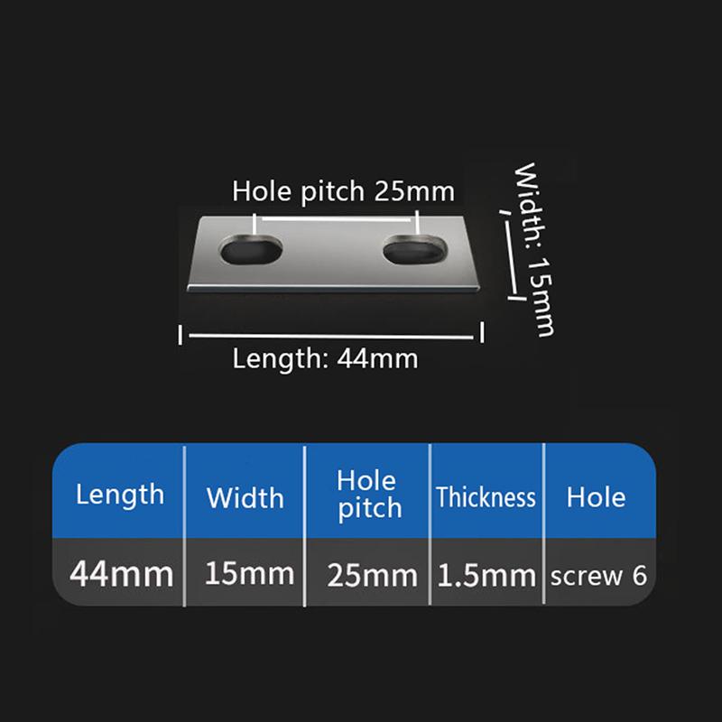Connettore Barra Collettrice Rame Nichelato Distanza Fori 25 30 35 40 45 50 68 72 80 85Mm Batteria al Litio Barra Collettrice Spessore 1,5 Mm