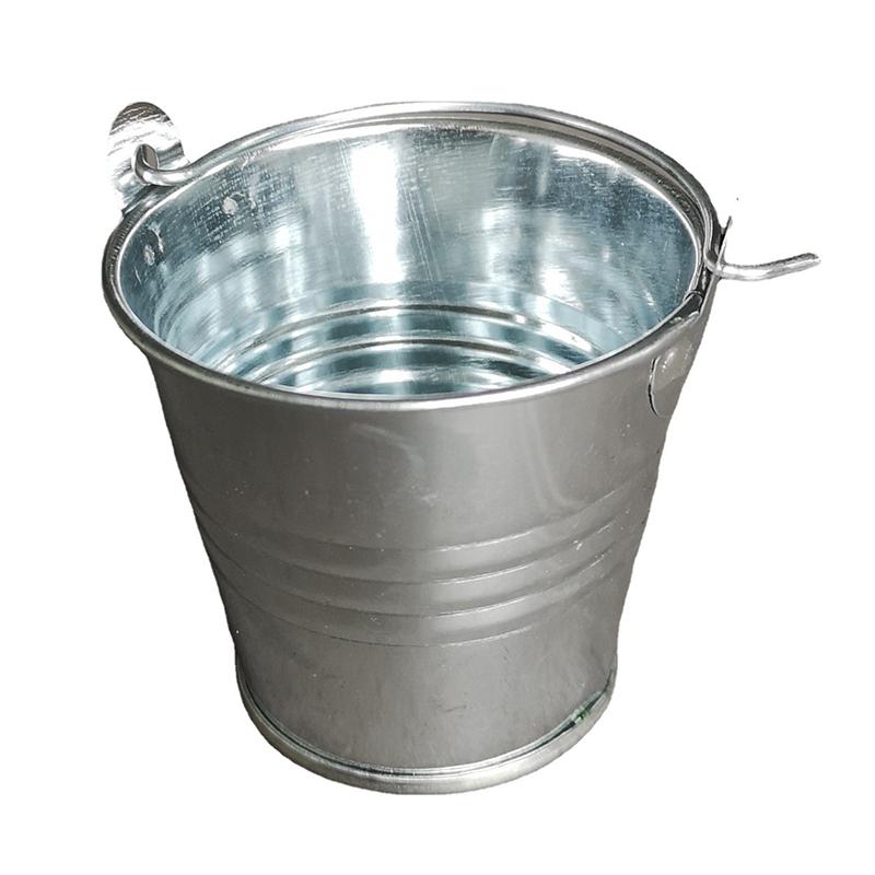 6 Stuks Mini Blikken Emmer Wijnglas Met Handvatten En Roestbestendige Afwerking Voor Feest Drank Koelen Tuinieren En Huis Opslag Gebruik