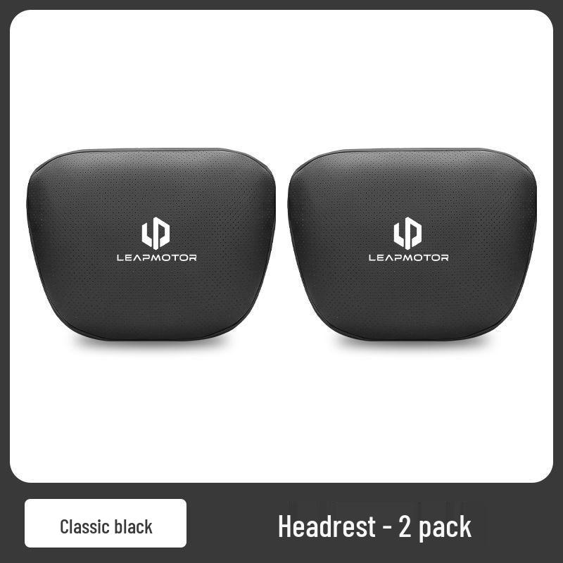 Suporte Lombar para Bancos de Carro Leapmotor T03/C11/C01/C16/C10 - Conforto de Alta Qualidade e Proteção da Cintura Encosto de Cabeça