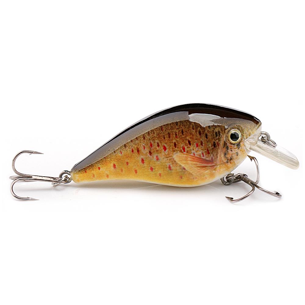 4.5cm 6g Mini Minnow Wobblers Crank Fishing Lure Artificial Minnow Jerkbait Floating Hrad Lure For Trout Fishing Bait