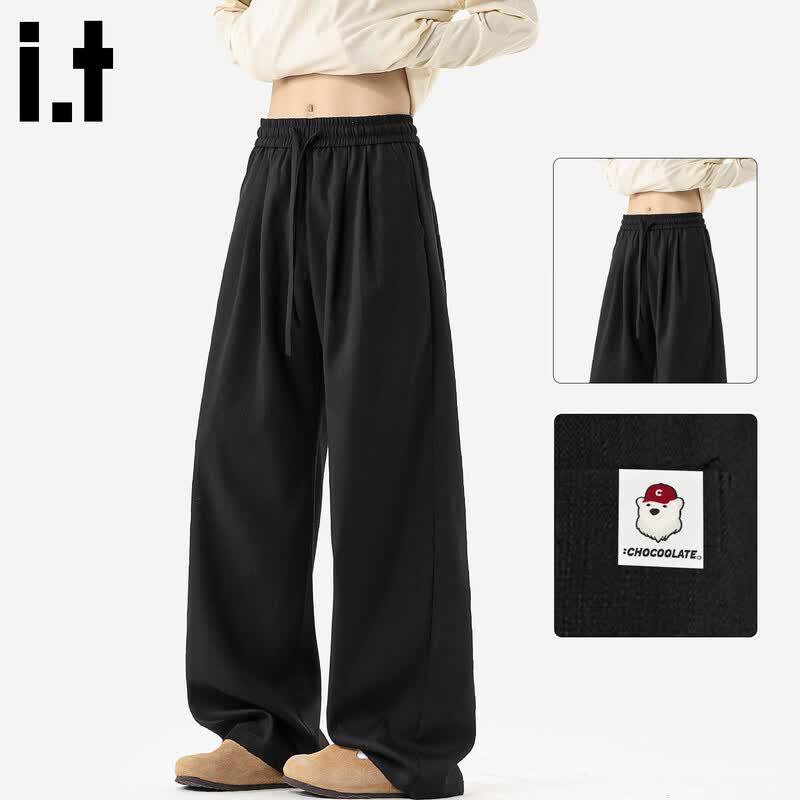 CHOCOOLATEit Men s Loose Fit Summer Linen Blend Trousers 2XL