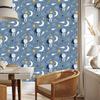 Stars, moons and sleeping teddy bears wallpaper for living room and bedroom 50x1000